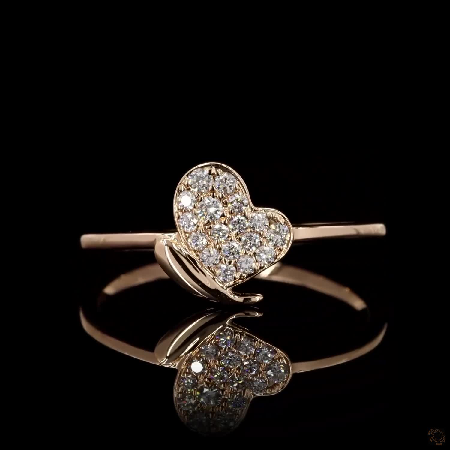 Graceful Wing Whispers: Unique Butterfly Diamond Ring – Awaken jewel