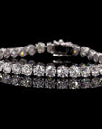 Awaken’s Diamond Solace: Singular Line Brilliance Bracelet