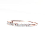 Rose Gold 2Ct Leaf Vine Marquise Lab Grown Diamond Kalyx Bracelet