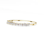 Yellow Gold 2Ct Leaf Vine Marquise Lab Grown Diamond Kalyx Bracelet