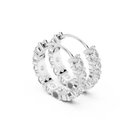 Gold 2Ct Floral Cluster Round Lab Grown Diamond Liryx Earring