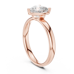 Gold 1 50Ct Solitaire Classic Heart Lab Grown Diamond Zafyn Ring