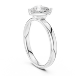 Gold 1 50Ct Solitaire Classic Heart Lab Grown Diamond Zafyn Ring