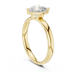 Gold 1 50Ct Solitaire Classic Heart Lab Grown Diamond Zafyn Ring