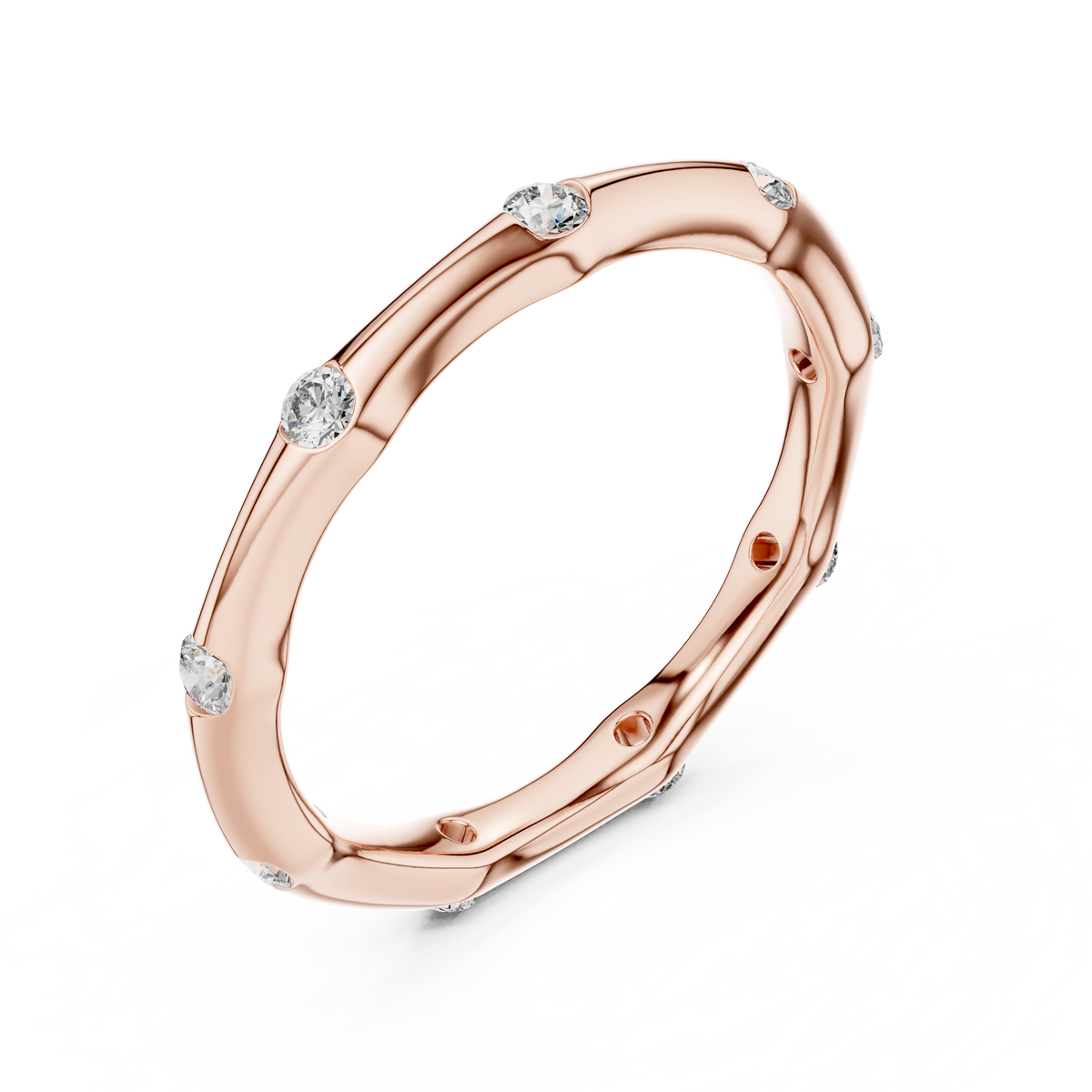 Gold Dailywear Round Lab Grown Diamond Quora Ring