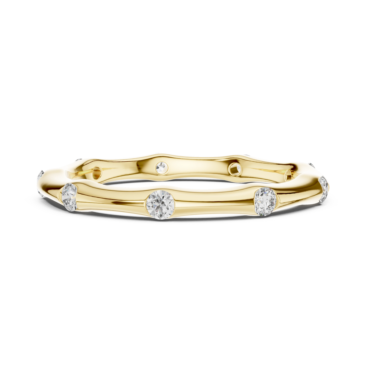 Gold Dailywear Round Lab Grown Diamond Quora Ring