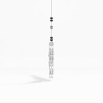 White Gold 2Ct Floral Pear Lab Grown Diamond Kelyn Mangalsutra