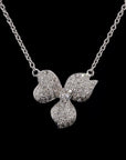 Timeless Tiffany Flora: Paper Flower Diamond Necklace