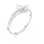 Gold Channel Setting Round Lab Grown Diamond Kezra Ring