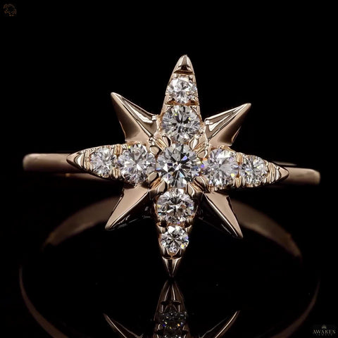 Stellar Sparkle Diamond Ring