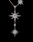 Awaken’s Long Stellar Sparkle Diamond Necklace