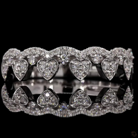 Majestic Crown Brilliance: Diamond Ring