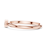 Gold Halo Setting Round Lab Grown Diamond Noxen Ring