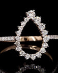 Awaken’s Hollow Harmony  Diamond Ring