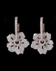 Awaken’s Blossoming Beauty:  Flower Diamond Earring