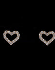 Awaken’s Sweet Heart Diamond Earrings