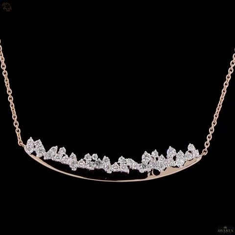 Awaken’s Diamond Cascade Necklace