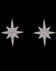 Awaken’s Cosmic Star  Diamond Earrings