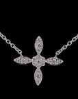 Awaken’s Petals of Perfection: Diamond Delight Necklace