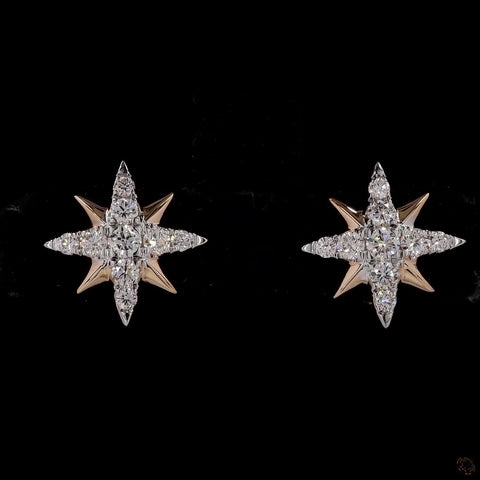 Awaken’s Stellar Sparkle  Diamond Earrings