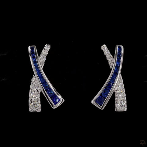 Awaken’s Aquadreams  Diamond Earrings