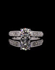 Awaken’s Classic Radiance: Channel-Set Diamond Engagement Ring