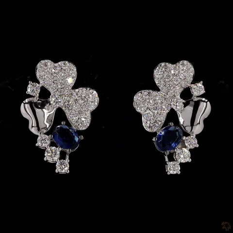 Awaken’s Lucky 3 Diamond Earrings