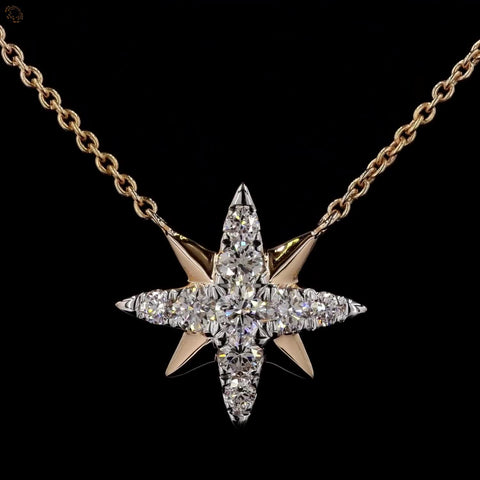 Awaken’s Stellar Sparkle  Diamond Necklace