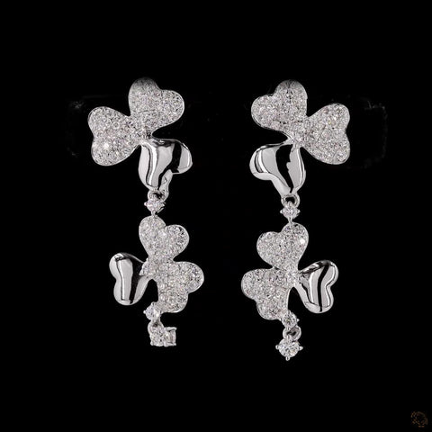 Awaken’s Dual Dazzle  Diamond Earrings