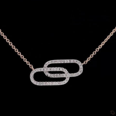 Awaken’s Linked Harmony: Diamond Necklace