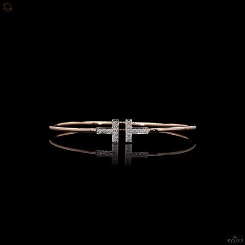 Dazzling Tiffany Diamond Bangle