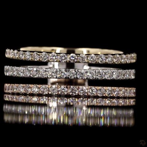 Awaken’s Layered Luxury  Diamond Ring