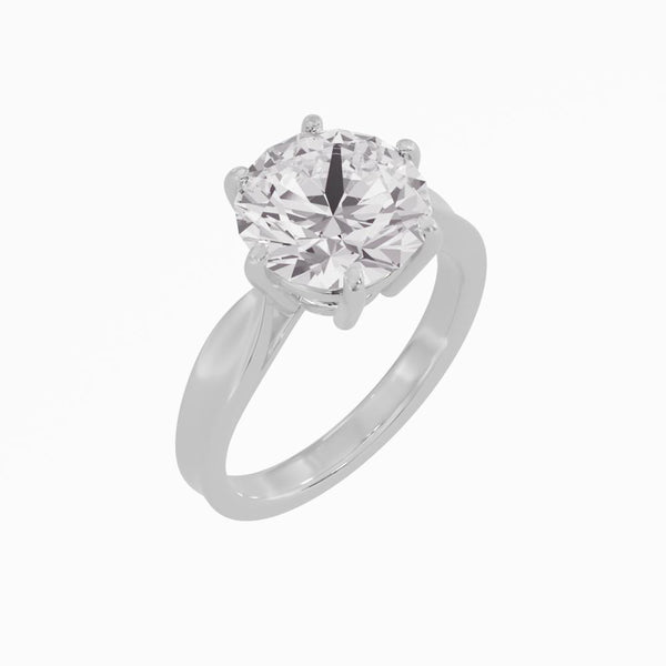 Awaken’s Eternal Spark: Solitaire Diamond Ring image 12