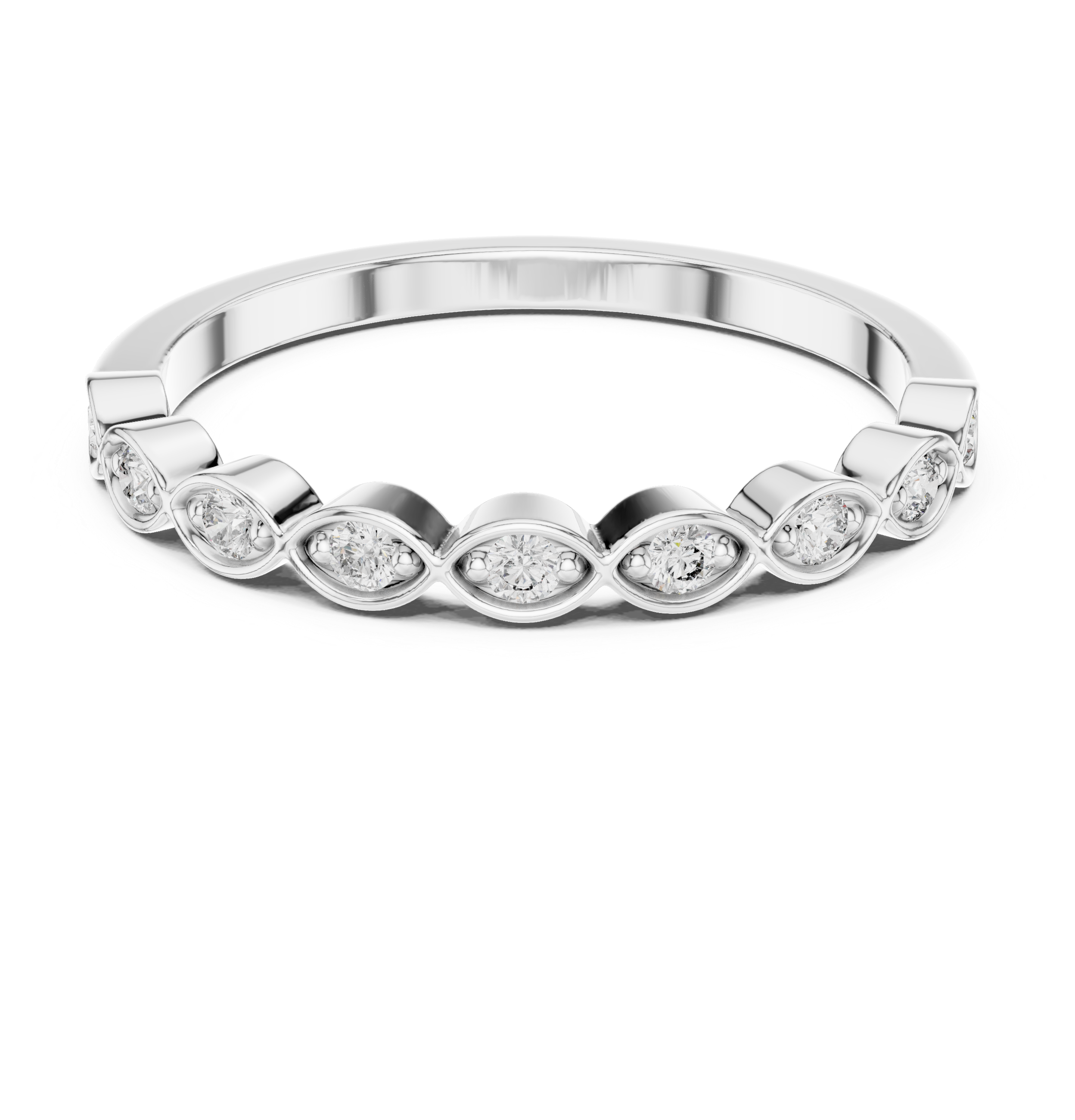 Gold Halo Setting Round Lab Grown Diamond Zyrel Ring