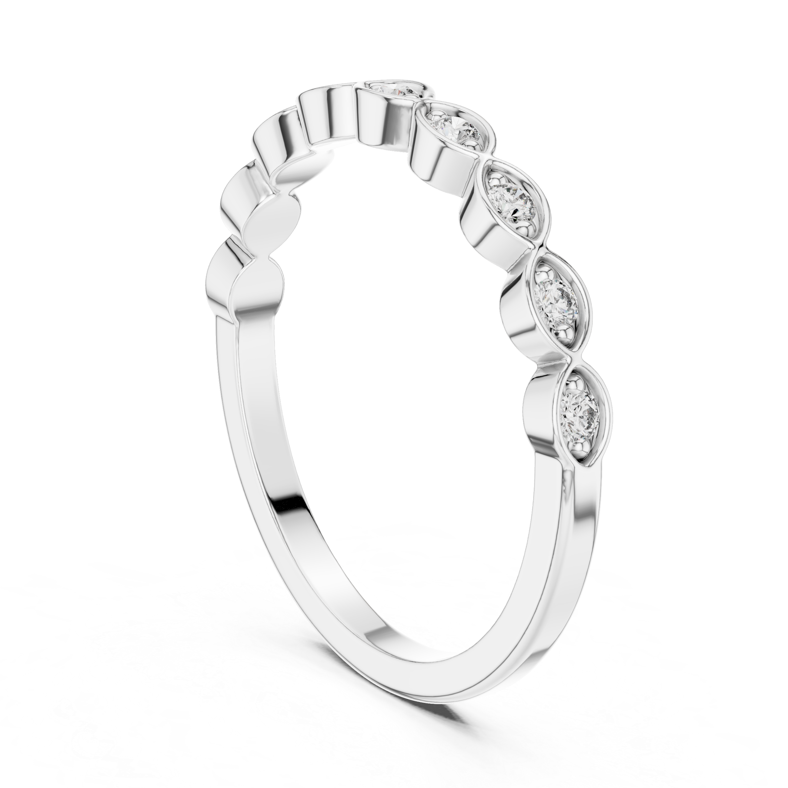 Gold Halo Setting Round Lab Grown Diamond Zyrel Ring
