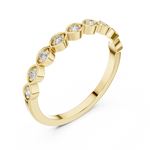 Gold Halo Setting Round Lab Grown Diamond Zyrel Ring