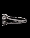 Awaken’s Solstice Spark: Diamond Solitaire Ring