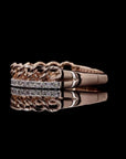 Awaken’s Eternal Weave: Diamond Band Ring