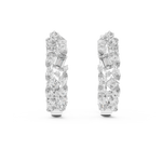 Gold Multi Shape Hoop Lab Grown Diamond Otilia Earrings