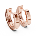 Gold 0 20Ct Aitor Lab Grown Diamond Mini Hoop Earrings