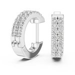 Gold 0 20Ct Aitor Lab Grown Diamond Mini Hoop Earrings