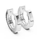 Gold 0 20Ct Aitor Lab Grown Diamond Mini Hoop Earrings