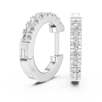 Gold 0 24Ct Pelayo Lab Grown Diamond Mini Hoop Earrings