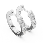 Gold 0 24Ct Pelayo Lab Grown Diamond Mini Hoop Earrings