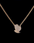 Awaken’s Unique Butterfly  Diamond Necklace