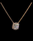 Asscher Allure: Diamond Necklace