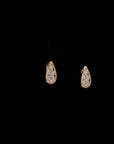 Pear Perfection: Exquisite Diamond Earrings