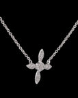 Awaken’s Petals of Perfection: Diamond Delight Necklace