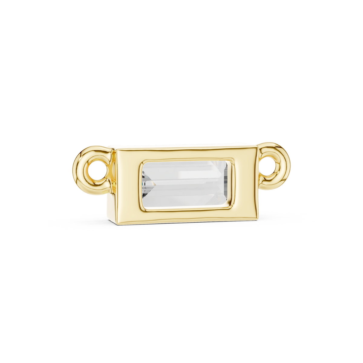 Gold 1Ct Emerald Lab Grown Diamond Luxora Pendant