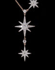 Awaken’s Long Stellar Sparkle Diamond Necklace